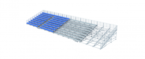 模塊拆裝金屬看臺